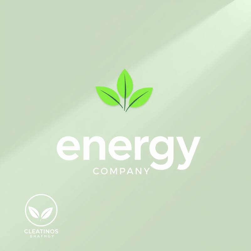 Branding and website design for 'EcoSolutions', a sustainable energy company, emphasizing eco-friendly practices and modern design elements.